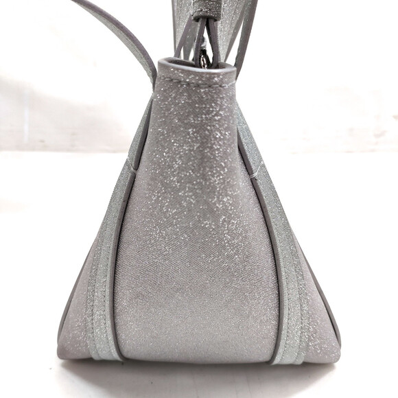 Balenciaga Hand Bag Silver Nylon #158225B57B - Picture 3 of 15